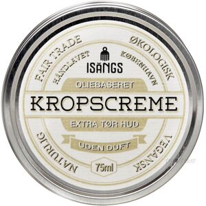 Isangs Kropscreme til Ekstra Tør Hud, Uden duft, 75 ml.