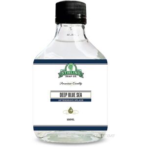 Stirling Soap Company Stirling Soap Co. Aftershave Splash, Deep Blue Sea, 100 ml.