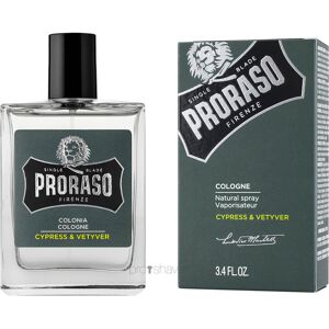 Proraso Cologne, Cypress & Vetiver, 100 ml.