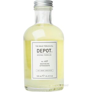 Depot - The Male Tools & Co. Depot Restoring Aftershave, No. 407, 500 ml.