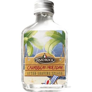 RazoRock Caribbean Holiday Aftershave Splash, 100 ml.