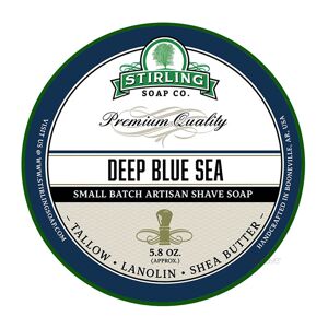 Stirling Soap Company Stirling Soap Co. Barbersæbe, Deep Blue Sea, 170 ml.