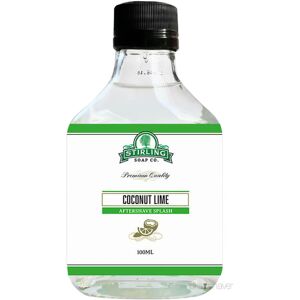 Stirling Soap Company Stirling Soap Co. Aftershave Splash, Coconut Lime, 100 ml.