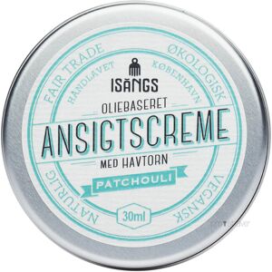 Isangs Ansigtscreme med Havtorn, Patchouli, 30 ml.