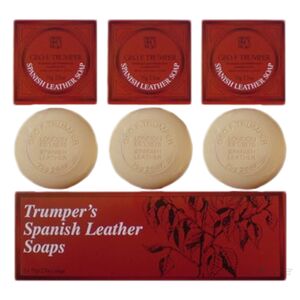 Geo F. Trumper Geo F Trumper Håndsæbe, Spanish Leather, 3 x 75 gr.