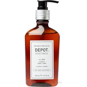 Depot - The Male Tools & Co. Depot Liquid Hand Soap, Citrus & Herbs, No. 603, 200 ml.