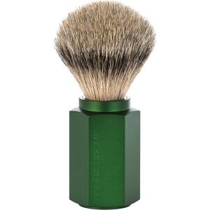 Mühle x Mark Braun Silvertip Badger Barberkost, 21 mm, Hexagon, Aluminium Forest