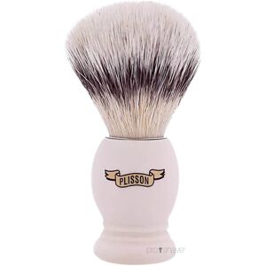 Plisson 1808 Plisson Barberkost, High Mountain White Fibre & Imit. Elfenben, Original, Str. 12