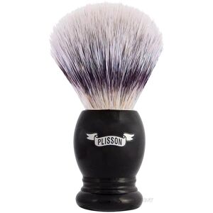 Plisson 1808 Plisson Barberkost, High Mountain White Fibre & Sort Akryl, Essentiel, Str. 12