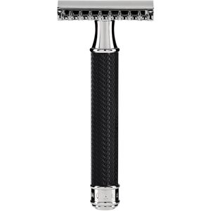 Mühle R41 DE-skraber, Open Comb, Traditional, Black