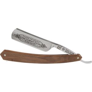 Thiers-Issard Straight Razor, 6/8 Round Nose, Valnøddetræ