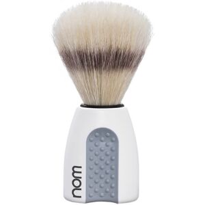 nom shaving nom ERIK Barberkost, Natural Bristle, White