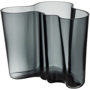 Aalto Vase Iittala Grey DARK GREY ONE SIZE