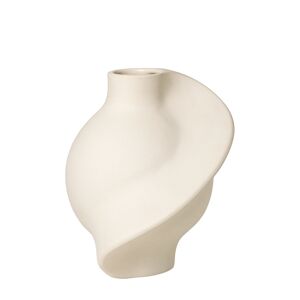 Ceramic Pirout Vase #02 Louise Roe Cream RAW WHITE 48X51CM