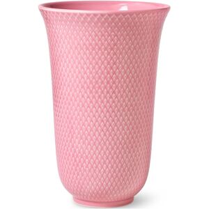 Rhombe Color Vase Lyngby Porcelæn Pink ROSE H33CM