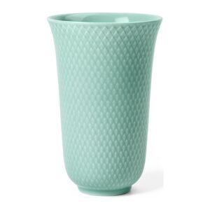 Rhombe Color Vase H15 Aqua Porcelæn Lyngby Porcelæn Green AQUA H15CM