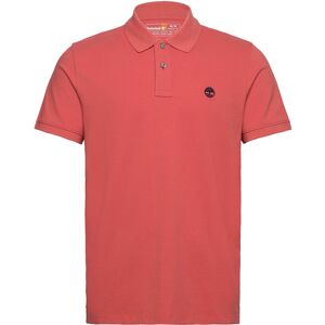 Millers River Pique Short Sleeve Polo Burnt Sienna-App Timberland Red BURNT SIENNA-APP S,M,L,XL,XXL