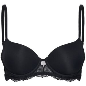 Pure Delicate - Bra No. 4 - Lightly Lined Demi Bra Etam Black BLACK A x 70,A x 75,A x 80,C x 70,C x 85,D x 70,D x 80,D x 90,E x 70,E x 80,E x 85,E x 90