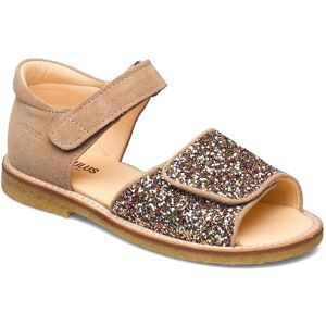 Sandals - Flat - Open Toe - Clo ANGULUS Pink 1149/2488 SAND/MULTI GLITTER 24,25,26,27,28,29,30,31,32,33,34