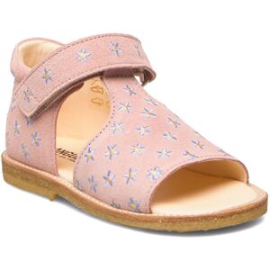 Sandals - Flat - Open Toe - Clo ANGULUS Pink 1139 PEACH 20 x 12.70,21 x 13.30,22 x 14.00,23 x 14.70,24 x 15.30,25 x 16.00