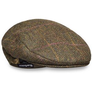 Barbour Crief Flat Cap Barbour Green OLIVE/PURPLE/YE 59