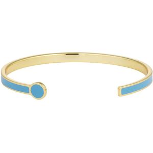 Rainbow Dot Bangle Design Letters Blue SWIM CAP BLUE 2389C ONE SIZE