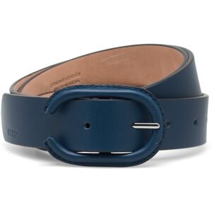 Ecco Formal Covered Belt ECCO Navy SEAPORT 70,80,90,100