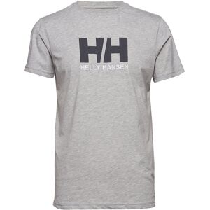 Hh Logo T-Shirt Helly Hansen Grey GREY MELANG S,M,L,XL,XXL