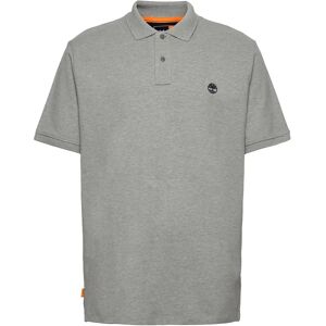 Millers River Pique Short Sleeve Polo Medium Grey Heather Timberland Grey MEDIUM GREY HEATHER S,M,L,XL,XXL