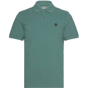 Millers River Pique Short Sleeve Polo Sea Pine Timberland Green SEA PINE S,M,L,XL,XXL