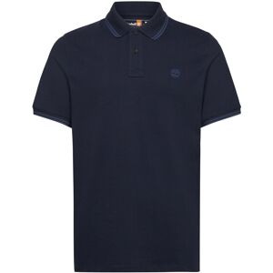 Millers River Tipped Pique Short Sleeve Polo Dark Sapphire Timberland Blue DARK SAPPHIRE S,M,L,XL,XXL