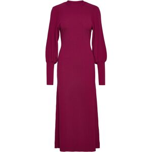 Monagz Long Dress Gestuz Burgundy RASPBERRY RADIANCE XS,S,M,L,XL