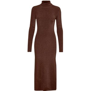 Silvigz Ls Long Dress Gestuz Brown SODIUM XS,S,M,L,XL