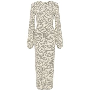 Iriagz Long Dress Gestuz White WHITE TIGER XXS,XS,S,M,L,XL