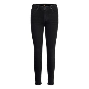 Scarlett High Lee Jeans Black BLACK ELLIS 24 x 31