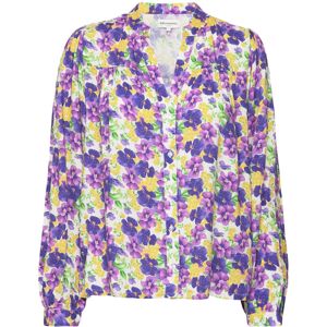 Elif Shirt Lollys Laundry Purple FLOWER PRINT XS,S,M,L,XL