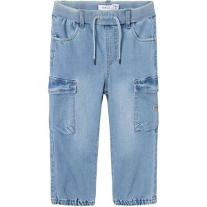 Nmmben Baggy R Cargo Jeans 9770-Yt Noos Name It Blue MEDIUM BLUE DENIM 86,98,110