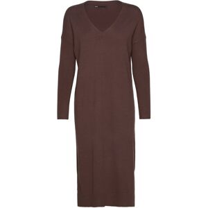 Onlibiza Zl L/S Long Dress Cc Knt ONLY Brown HOT FUDGE S