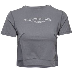 W Ao Glacier Crop T The North Face Grey VANADIS GREY LIGHT HEATHER XL