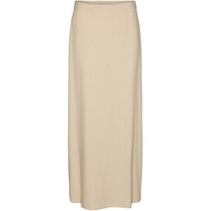 Vmmathilde Mr Straight Maxi Skirt D1 Vero Moda Beige SEMOLINA XS,S