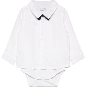 Nbmdemolle Shirtbody Name It White BRIGHT WHITE 50,56,62,68,74,80