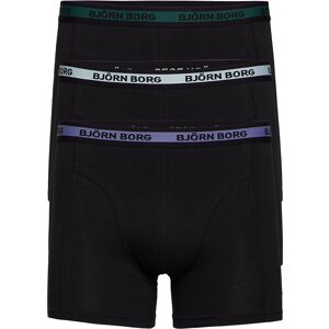 Cotton Stretch Boxer 3P Björn Borg Black MULTIPACK 2 M,L,XL