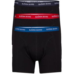 Cotton Stretch Boxer 3P Björn Borg Patterned MULTIPACK 5 XS,S,M,L,XL