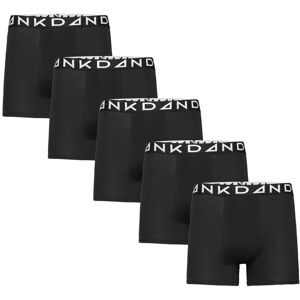 Bo.5P Contrast Boxer Frank Dandy Black BLACK S,M,L,XL,XXL