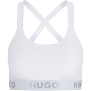 Hugo Sports-Bh Lavet Af Økologisk Bomuld I Hvid Til Kvinder Hvid S Hugo Sports-Bh Lavet Af Økologisk Bomuld I Hvid Til Kvinder Hvid S