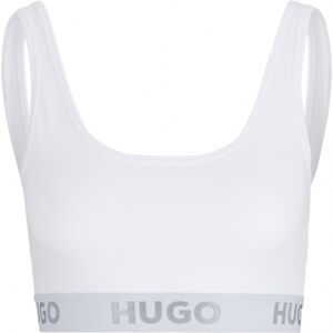 Hugo Sporty-Bh/top Med Logo I Hvid Til Kvinder Hvid L Hugo Sporty-Bh/top Med Logo I Hvid Til Kvinder Hvid L
