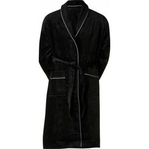 Jbs Badekåbe Med Velour I Sort Til Herre. Sort 3XL Jbs Badekåbe Med Velour I Sort Til Herre. Sort 3XL
