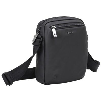 Boss Jace Zip Skuldertaske I Sort Polyester Til Herre Onesize Boss Jace Zip Skuldertaske I Sort Polyester Til Herre Onesize