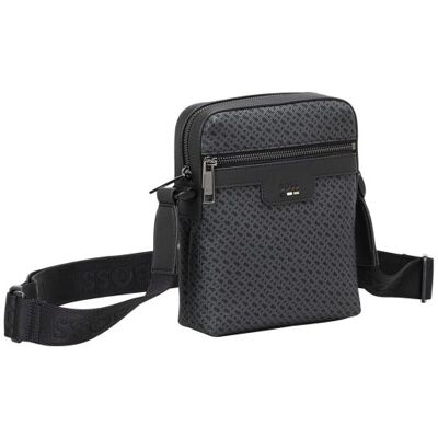 Boss Ray Zip Skuldertaske I Sort Til Herre Onesize Boss Ray Zip Skuldertaske I Sort Til Herre Onesize