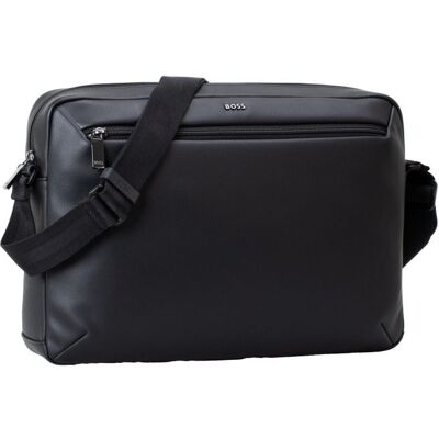 Boss Jace Zip Messenger Skuldertaske I Sort Til Herre Onesize Boss Jace Zip Messenger Skuldertaske I Sort Til Herre Onesize